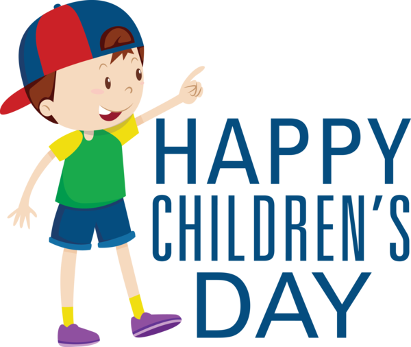 Transparent International Children's Day Human Shoe Cartoon for Children's Day for International Childrens Day