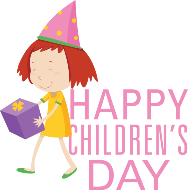 Transparent International Children's Day Party hat Design LON:0JJW for Children's Day for International Childrens Day