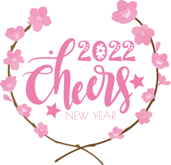 Transparent New Year REVEILLON CHEERS 2022 2022 Icon for Happy New Year 2022 for New Year