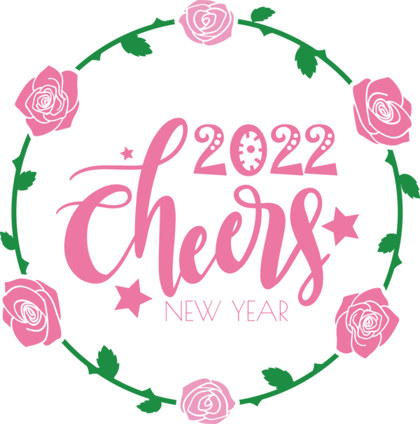 Transparent New Year 2022 Icon REVEILLON CHEERS 2022 for Happy New Year 2022 for New Year
