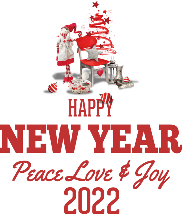 Transparent New Year Christmas Day Christmas Tree for Happy New Year 2022 for New Year