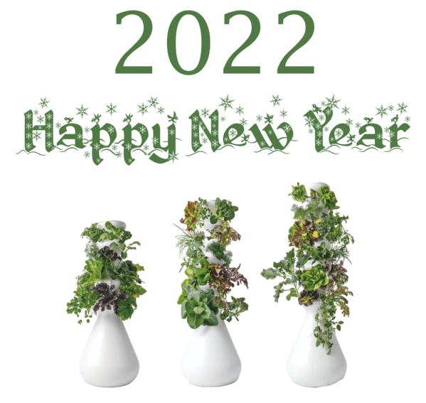 Transparent New Year Lettuce Grow Lettuce Grow Farmstand 12-Pod Hydroponics for Happy New Year 2022 for New Year