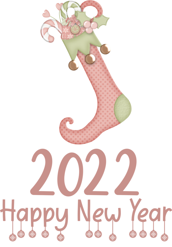 Transparent New Year Design Font Pink M for Happy New Year 2022 for New Year