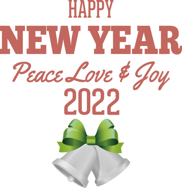 Transparent New Year Logo Design Green for Happy New Year 2022 for New Year