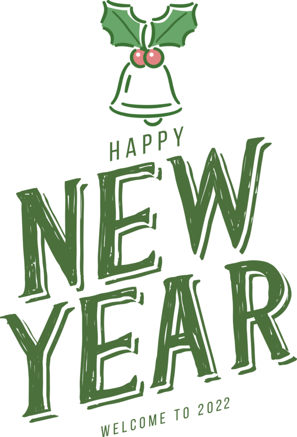 Transparent New Year Design Logo Human for Happy New Year 2022 for New Year