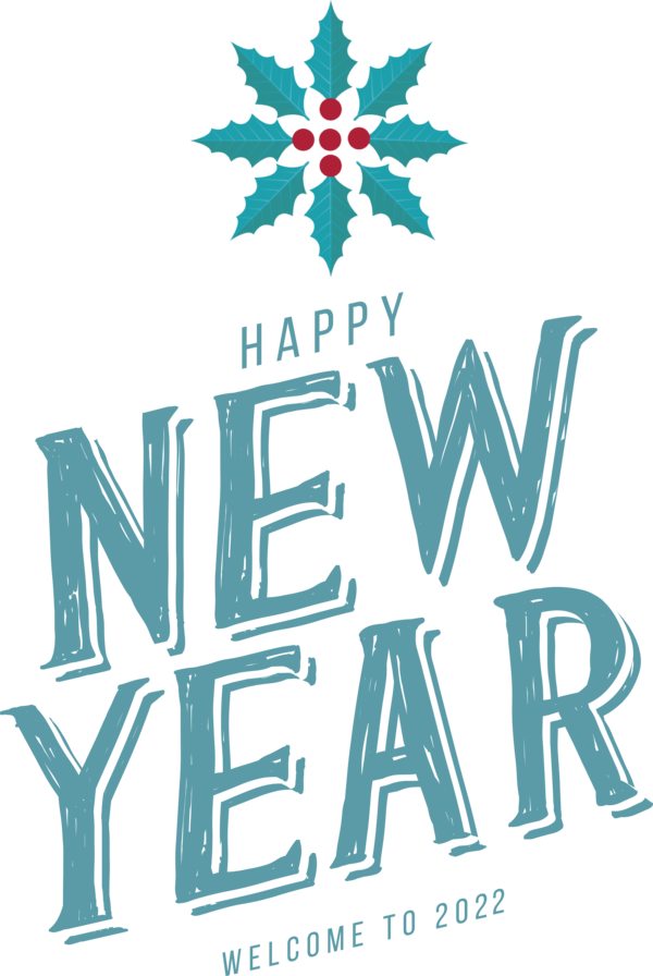 Transparent New Year Design Logo Line for Happy New Year 2022 for New Year