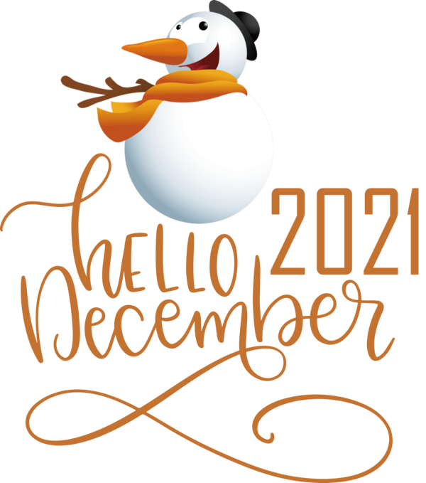 Transparent christmas Birds Logo Beak for Hello December for Christmas