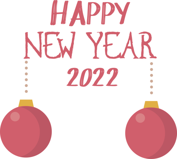 Transparent New Year Line Meter Mathematics for Happy New Year 2022 for New Year