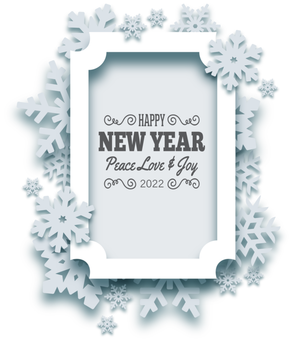 Transparent New Year Picture Frame ArtToFrames 12x24 inch Tungsten Style Picture Frame, WOMBW26-443-12x24 Design for Happy New Year for New Year