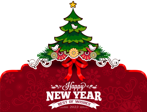 Transparent New Year Christmas Day Fir Professional Engineering for Happy New Year for New Year