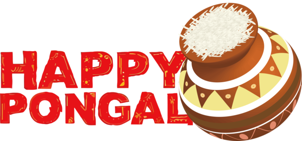 Transparent Pongal Fast food Logo Design for Thai Pongal for Pongal