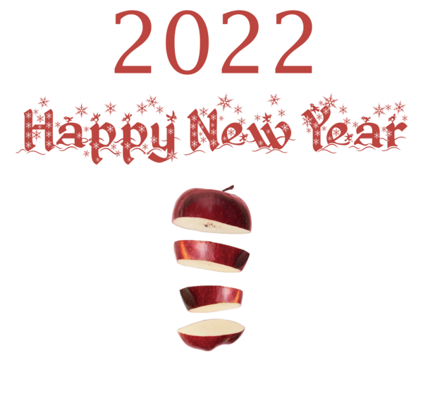 Transparent New Year Design Line Font for Happy New Year 2022 for New Year