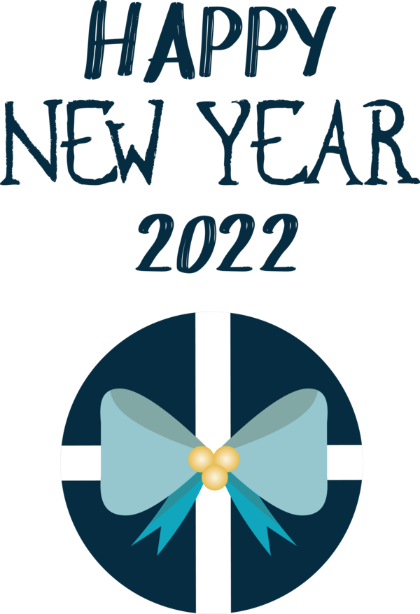 Transparent New Year Design Logo Symbol for Happy New Year 2022 for New Year