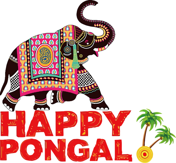 Transparent Pongal Design Drawing Rajasthani wall art for Thai Pongal for Pongal