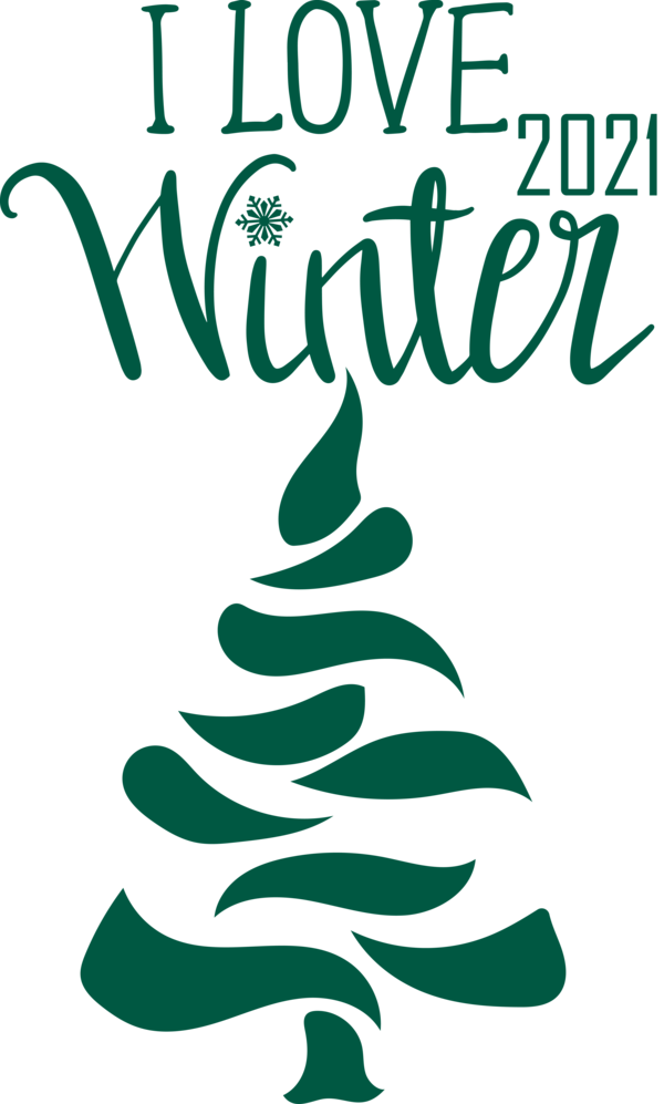 Transparent Christmas Leaf Tree Line art for Hello Winter for Christmas