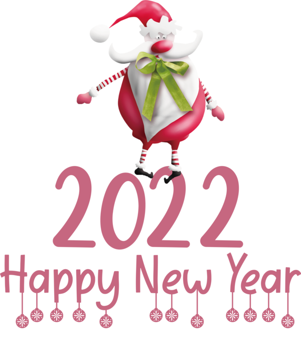 Transparent New Year Flower Bauble Christmas Day for Happy New Year 2022 for New Year