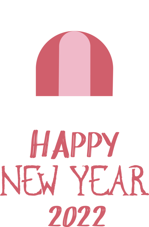 Transparent New Year Logo Line Headgear for Happy New Year 2022 for New Year