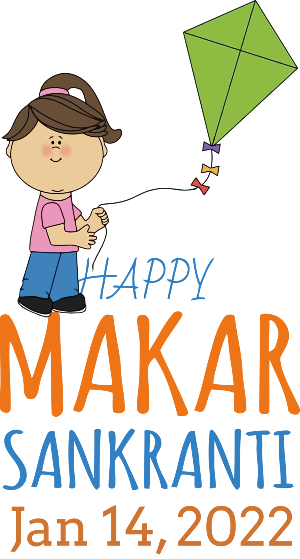 Transparent Makar Sankranti Human Cartoon Line for Happy Makar Sankranti for Makar Sankranti