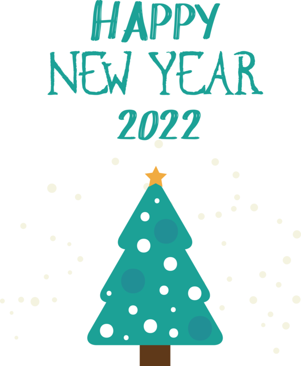 Transparent New Year Christmas Tree Christmas Day Bauble for Happy New Year 2022 for New Year