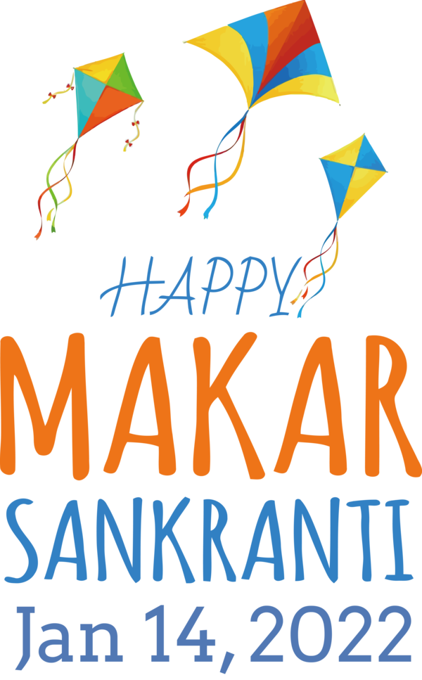 Transparent Makar Sankranti Design Line Banner for Happy Makar Sankranti for Makar Sankranti