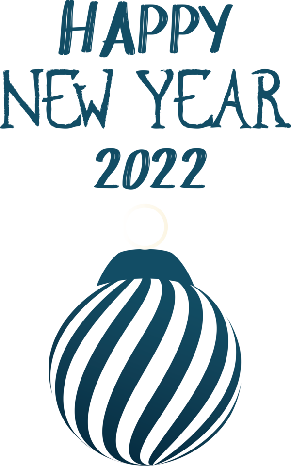 Transparent New Year Design Logo Line for Happy New Year 2022 for New Year