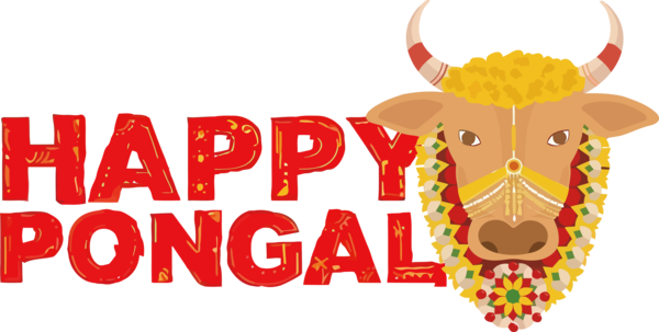 Transparent Pongal Giraffe Reindeer for Thai Pongal for Pongal