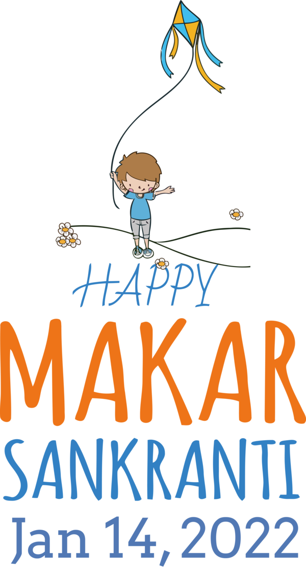Transparent Makar Sankranti Human Cartoon Line for Happy Makar Sankranti for Makar Sankranti