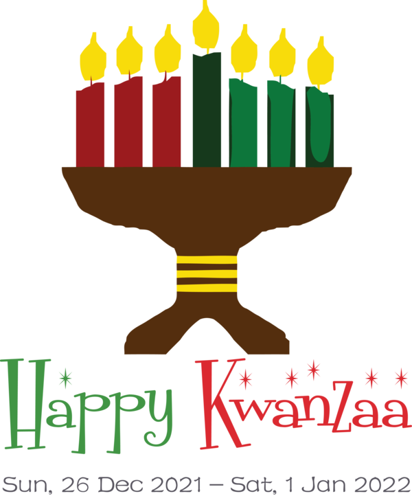 Transparent Kwanzaa Kwanzaa Kinara GIF for Happy Kwanzaa for Kwanzaa