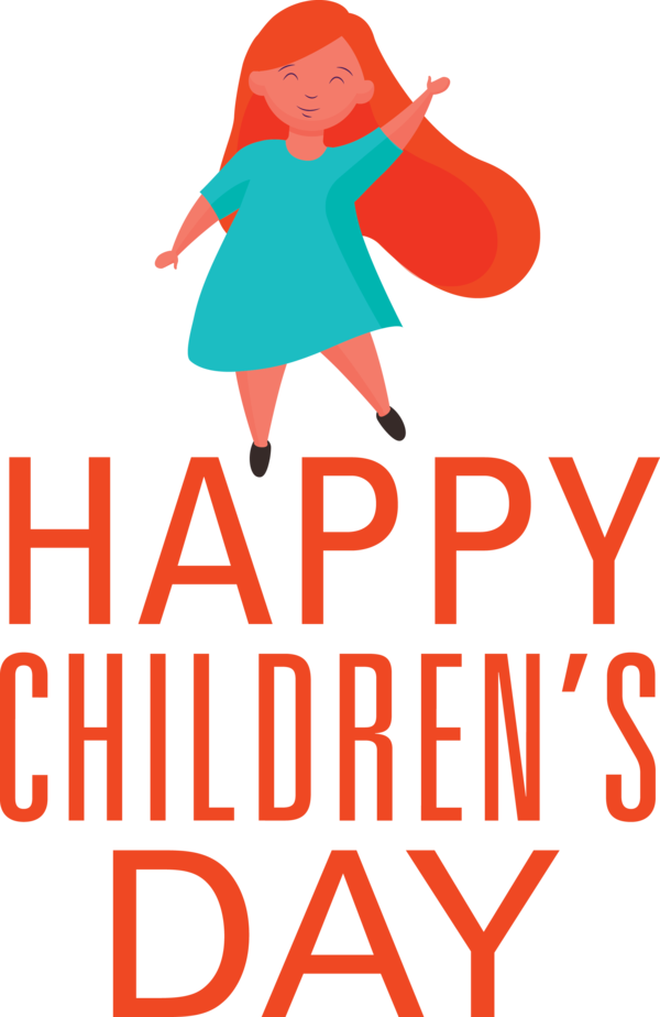 Transparent International Children's Day Design Logo Human for Children's Day for International Childrens Day
