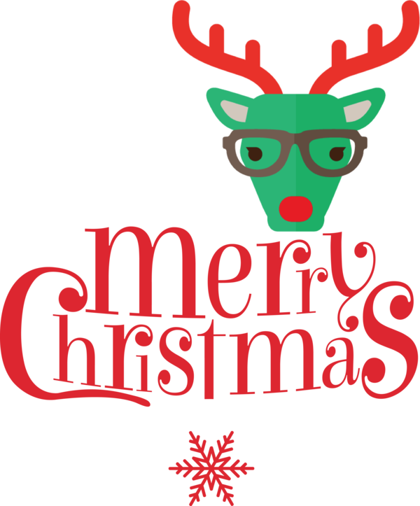 Transparent Christmas Reindeer Deer Christmas Day for Merry Christmas for Christmas
