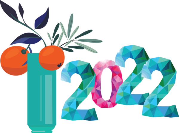 Transparent New Year Design Meter for Happy New Year 2022 for New Year