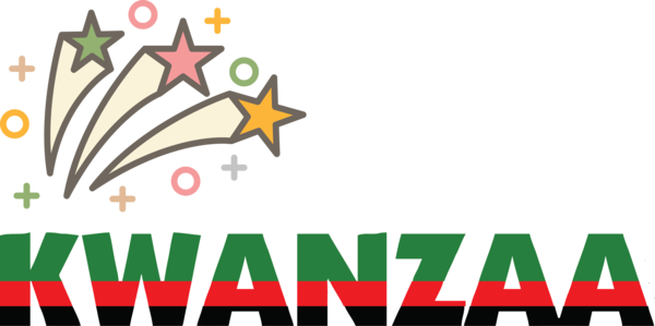 Transparent Kwanzaa Logo Design Cartoon for Happy Kwanzaa for Kwanzaa