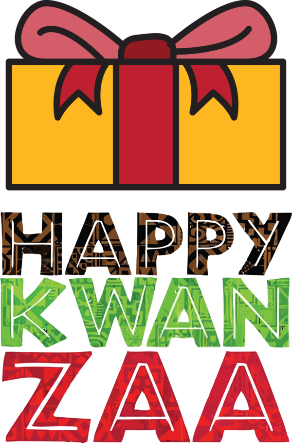 Transparent Kwanzaa Dickerson Park Zoo Design Logo for Happy Kwanzaa for Kwanzaa
