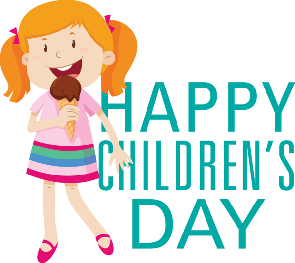 Transparent International Children's Day Clothing Human Cartoon for Children's Day for International Childrens Day