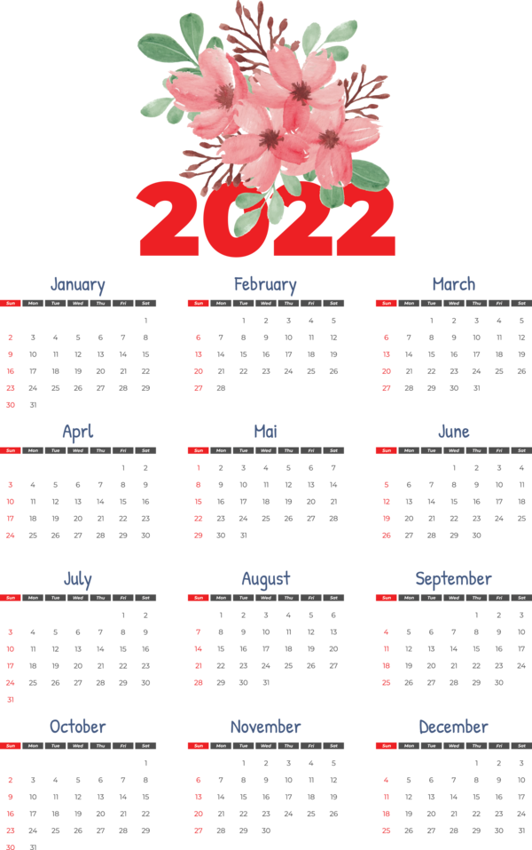 Transparent New Year calendar Font Meter for Printable 2022 Calendar for New Year
