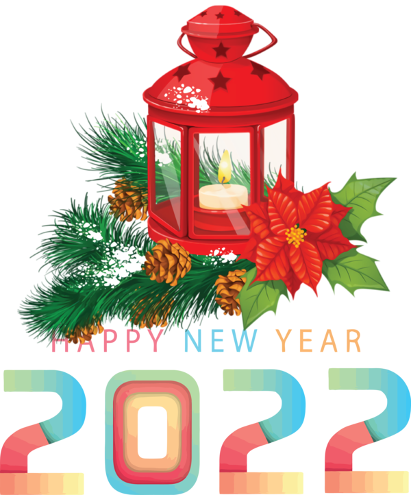 Transparent New Year Christmas Graphics Christmas Day Parol for Happy New Year 2022 for New Year