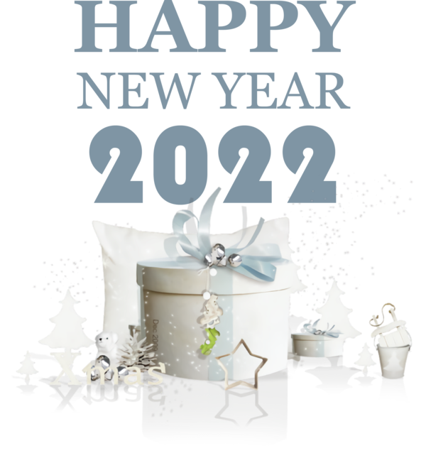 Transparent New Year Design Font Meter for Happy New Year 2022 for New Year