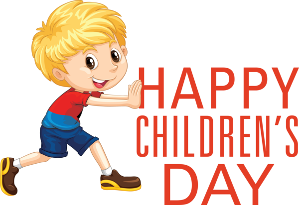 Transparent International Children's Day Human Sports equipment Cartoon for Children's Day for International Childrens Day