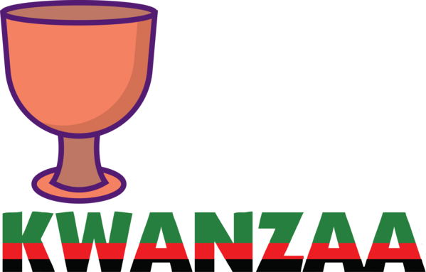 Transparent Kwanzaa Wine Glass Wine Stemware for Happy Kwanzaa for Kwanzaa