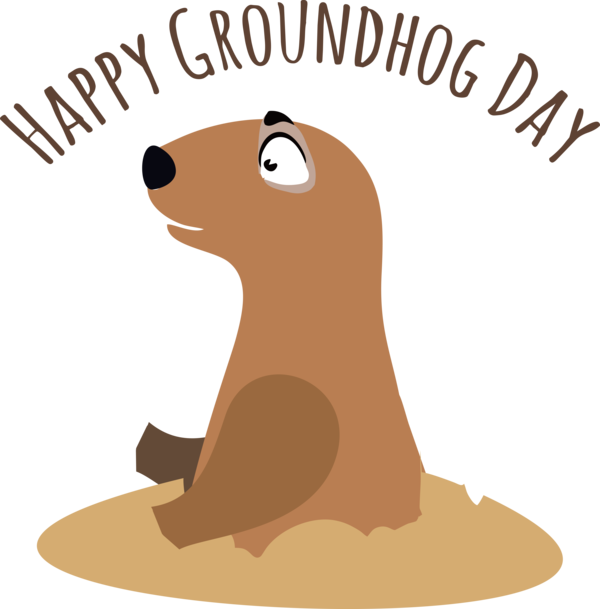 Transparent Groundhog Day Rodents Beaver Hares for Groundhog for Groundhog Day