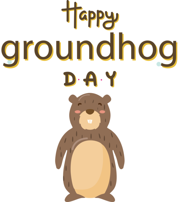 Transparent Groundhog Day Bears Human Birds for Groundhog for Groundhog Day