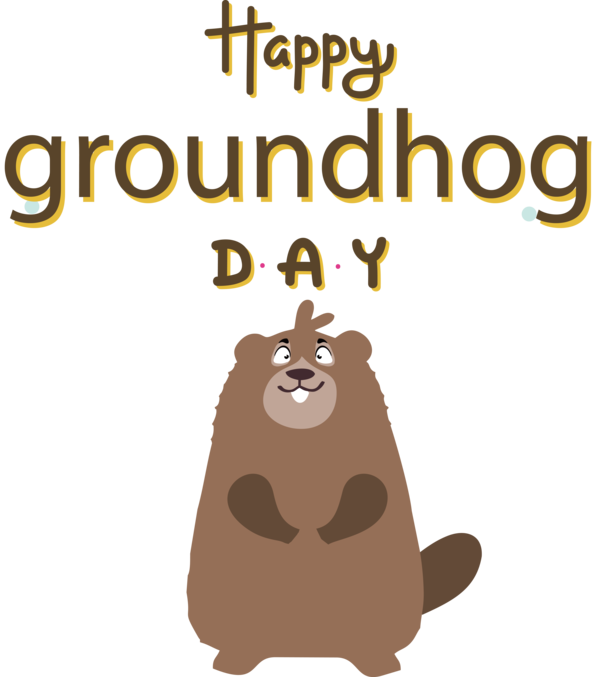 Transparent Groundhog Day Dog Cat Cat-like for Groundhog for Groundhog Day