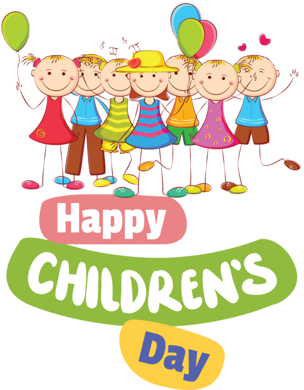 Transparent International Children's Day Children's Day Cartoon Family for Children's Day for International Childrens Day