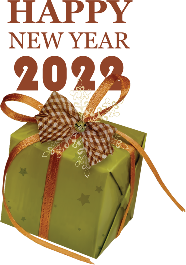 Transparent New Year Bauble Gift Christmas Day for Happy New Year 2022 for New Year