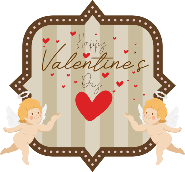 Transparent Valentine's Day Heart Heart Valentine's Day for Cupid for Valentines Day
