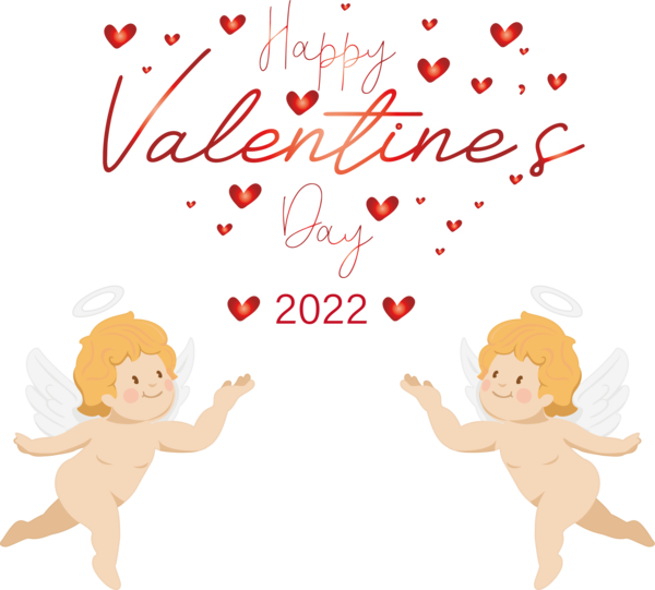 Transparent Valentine's Day Human Cartoon Behavior for Cupid for Valentines Day