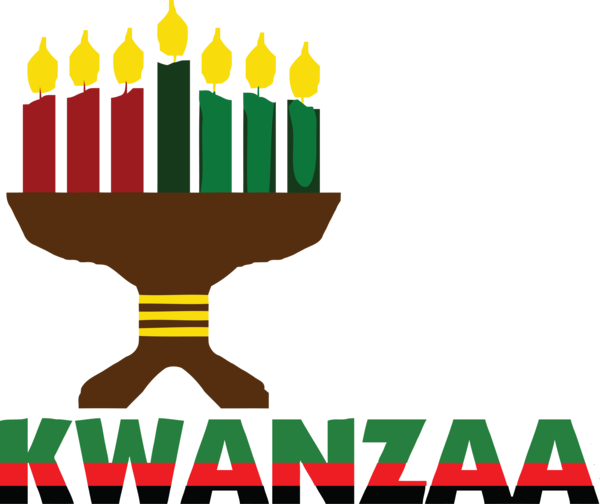 Transparent Kwanzaa Kwanzaa Kinara Christmas Day for Happy Kwanzaa for Kwanzaa