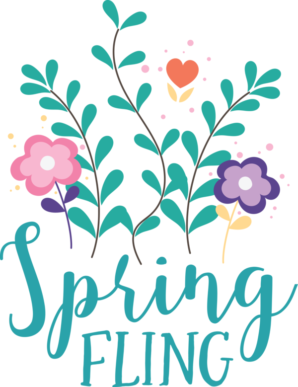 Transparent Easter calendar Design Drawing for Hello Spring for Easter