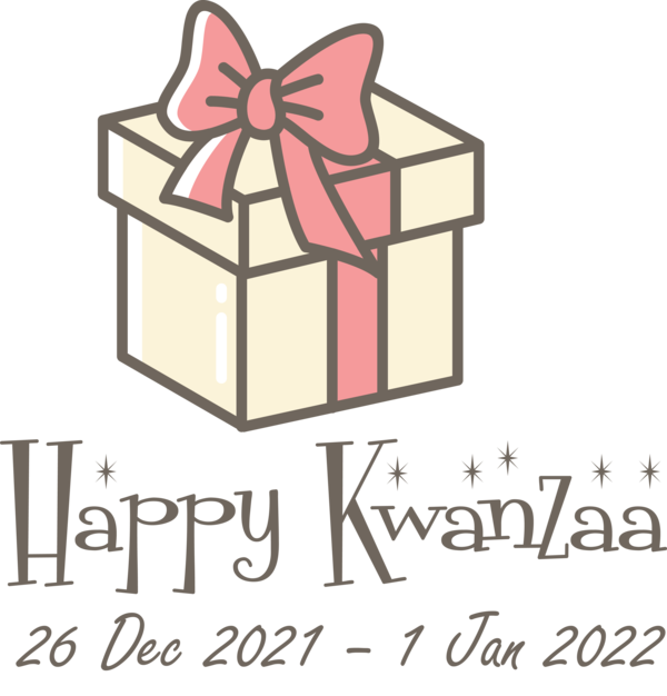 Transparent Kwanzaa Optical illusion Drawing Logo for Happy Kwanzaa for Kwanzaa