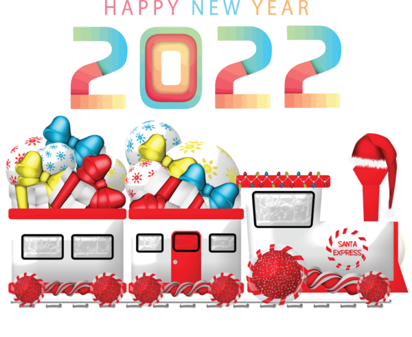 Transparent New Year Design Christmas Graphics 2022 for Happy New Year 2022 for New Year